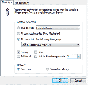 Mail merge