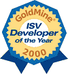 2000 GoldMine ISV Developer of the Year
